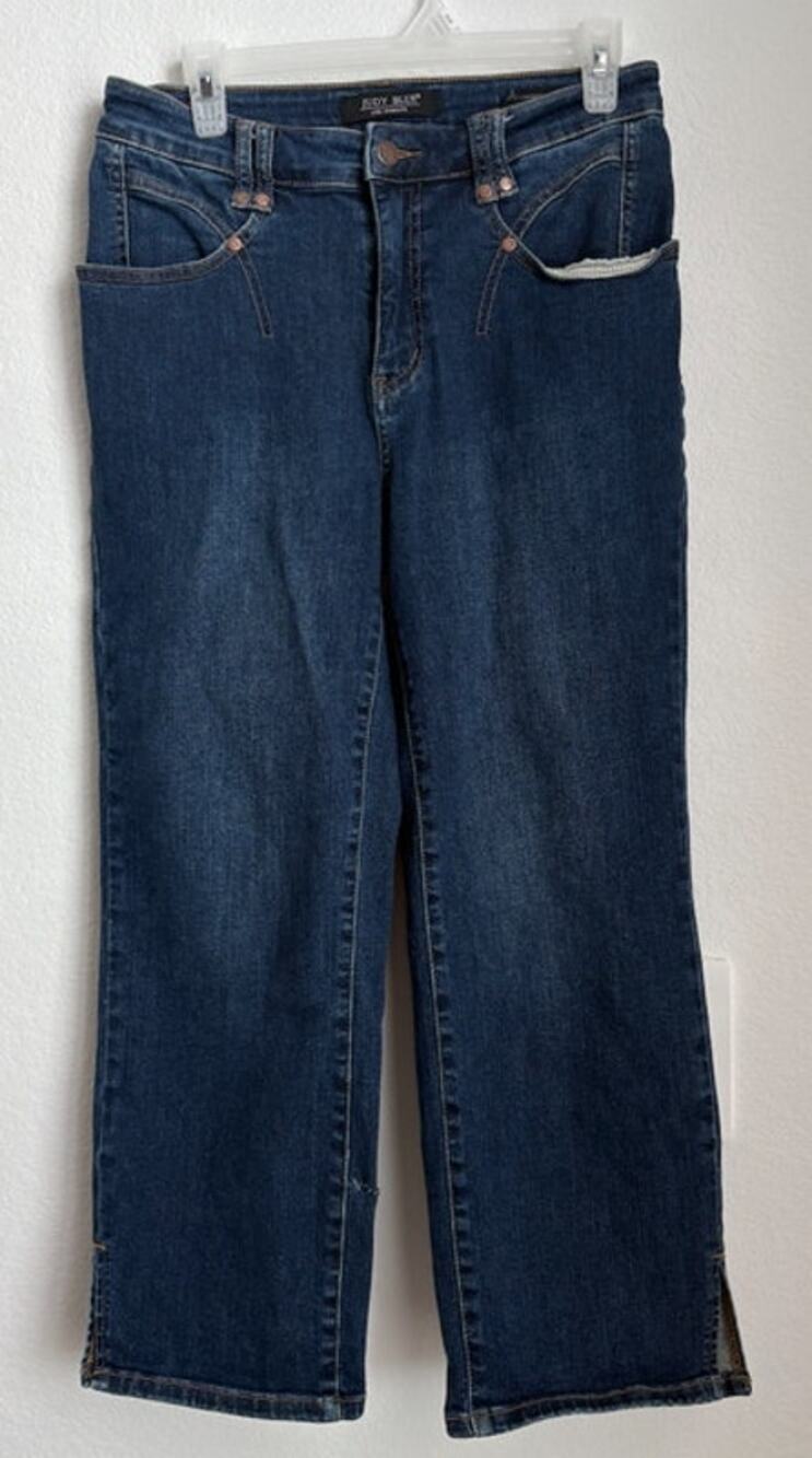 Womens Judy Blue Vintage Straight Leg Jeans Size 7